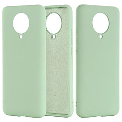 Coque en silicone liquide vert pour votre Xiaomi Redmi K30 Pro