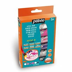 Avis Pebeo Kit découverte peinture acrylique - 6 couleurs Girly - 6 x 20 ml