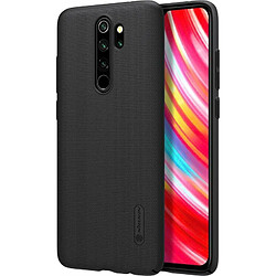 Alive Records Nillkin Coque de Protection givrée pour Xiaomi Redmi Note 8 Pro Rigide, légère, Fine, résistante et Durable, Soft Special Touch Anti-Slip - Noir