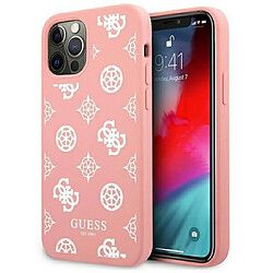 Guess Maroquinerie guess guhcp12llspewpi iphone 12 pro max 6,7" rózowy/rose hard coque peony collection