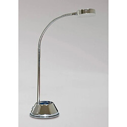 Luminaire Center Lampe de Table Tobias 1 Ampoule 3W LED 3000K, 300lm, chrome poli/acrylique givré