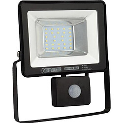 HOROZ ELECTRIC Projecteur à LED extra plat avec détecteur 20W IP65 6400K Dim. 208x182x62mm