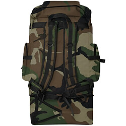 Avis vidaXL Sac à dos en style d'armée XXL 100 L camouflage