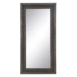 BigBuy Home Miroir mural Brun foncé Vertical 84 x 4,5 x 169 cm