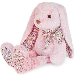 Peluche lapin rose grand modèle Copains Câlins - Histoire d'Ours