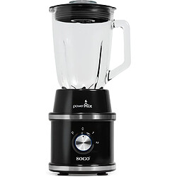 Sogo blender électrique de 1,5L 1300W noir