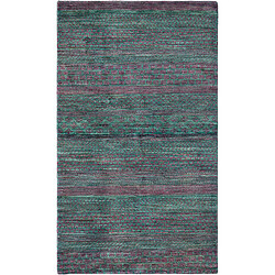 Vidal Tapis de laine 160x94 vert Juma 