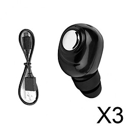 Écouteurs Bluetooth 5.0 sans Fil Sport noir blanc