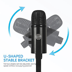 Universal Microphone à condensateur USB professionnel Enregistrement Microphone vertical PC pour ordinateurs Portables Podcast Vidéo BM86 | Microphone pas cher