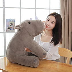 Avis Universal Peluche Rhinocéros 60cm Douce Peluche Rhinocéros Jouet Poupée Peluche Oreiller Bébé Soutien Bébé Mollusques Peluches Enfants Cadeaux | Animaux en peluche