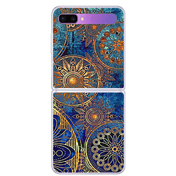 Coque en TPU antichoc fleurs pour Samsung Galaxy Z Flip3 5G