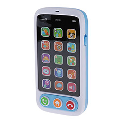 Avis Enfants Bébé Téléphone Jouet Musique Apprentissage Anglais Éducatif Téléphone Portable Mobile Bleu