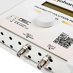 Acheter Amplificateur TNT à filtre terrestre 4 entrées 1 FM + 1 DAB/VHF + 2 UHF, 2 Sorties, Fibres, Centrale Processeur Profino