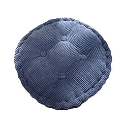 Coussin De Chaise En Coton Circulaire Pad Home Car Bistro Dining Pad De Coussin De Siège Bleu