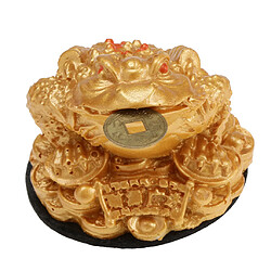 2 Pièces Feng Shui Argent Chanceux Fortune Oriental Chinois Richesse Fortune Symbole Grenouille Crapaud Coin Bureau À Domicile Décor De Table Ornement