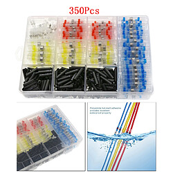 Acheter Connecteur De Bornes De Bout De Fil De Manchon Thermorétractable De Soudure De Soudure 350Pcs