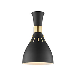 Elstead Lighting Applique murale Joan Acier Noir minuit / Laiton bruni