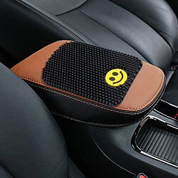 Wewoo Confortable Automobile Accoudoir Tapis Voiture Accoudoirs Couverture Véhicule Centre Console Bras Reste Siège Boîte Doux PVC Coussin Universel Tapis, Taille: 28 x 20 cm