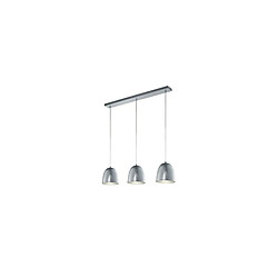 TRIO LIGHTING Suspensions Ontario Nickel Mat Argent 3x40W E14