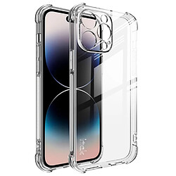 Coque en TPU IMAK coin renforcé pour airbag pour votre iPhone 14 Pro Max - transparent