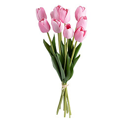 Atmosphera, Createur D'Interieur Bouquet de tulipes artificielles - H. 48 cm - Rose