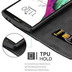 Cadorabo Coque LG G4 / G4 PLUS Etui en Noir