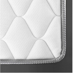 Acheter FARMARELAX Matelas, Anatomique, 140 x 190 cm, Hauteur 19 cm, Rembourrage Fibre Hypoallergénique, Hygiénique, Confortable, Expédié Sous Vide Enroulé, 100% Made in Italy, Top soft