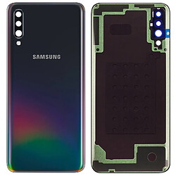 Cache batterie Samsung Galaxy A70 Façade arrière Original Samsung noir