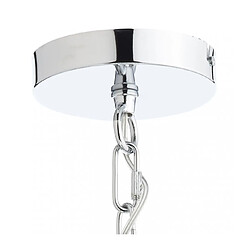 Luminaire Center Suspension Nolan chrome poli 1 ampoule