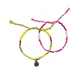 Juratoys-Janod 7 Bracelets Bresiliens Fluo a creer