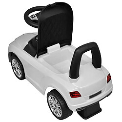 Acheter vidaXL Voiture à pousser par pieds pour enfants blanc