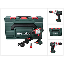 Metabo SB 18 LTX BL Q I 18 V Perceuse à percussion sans fil 130 Nm Brushless ( 602361840 ) + Coffret metaBOX - sans batterie, sans chargeur