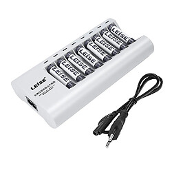 Universal Adaptateur de chargeur de batterie rechargeable Leise-728 Intelligent pour aaa nicd nimh pas cher