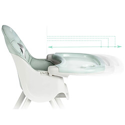 Acheter Chaise haute pour bébé Milo avec table (vert)