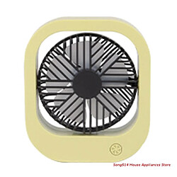 Mini Ventilateur de Bureau USB Ventilateurs de Refroidissement à Air à 2 Vitesses Ventilateur de Bureau Personnel 90 Refroidisseur d'Air de Bureau Portable Réglable pour la Maison de Bureau pas cher