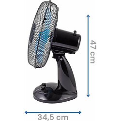 Ardes EA30 ventilateur Noir