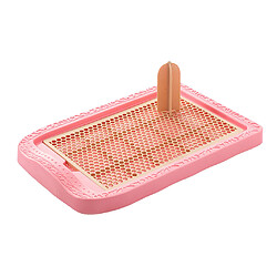 Entraîneur pour animaux de compagnie Entrainement pour les toilettes Pee Grille-pain Chien Urinoir Potty chien Urinoir rose