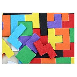 Avis Universal Bloc en bois puzzle cerveau teaser jouets jouets russes dangram jeux de puzzle colorés