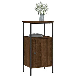 Avis Maison Chic Lot de 2 Tables de chevet - Tables de Nuit chêne marron 41x31x80 cm bois ingénierie