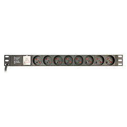 Rallonge 19'' 8 Tomas Schuko avec Interrupteur On/Off GEMBIRD EG-PDU-014-FC14 (3 m) pas cher