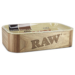 Cache Secret Box XL Raw Boîte en Bois et Plateau pour Rouler