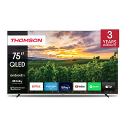 Thomson 75” (189 cm) QLED 4K UHD Smart Android TV