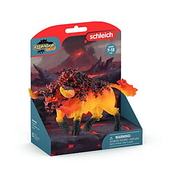 Figurine Taureau de feu, Schleich 42493 Eldrador Creatures, des 7 ans