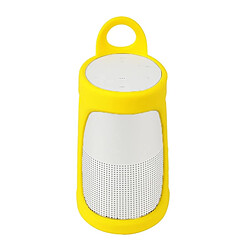 Wewoo Housse de protection portable haut-parleur Bluetooth avec gel de silice pour BOSE Soundlink Revolve + Jaune