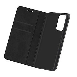 Avizar Étui Oppo A74 Folio Portefeuille Fonction Support noir