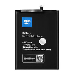 Bluestar Batterie de remplacement Redmi Note 8 Pro 4500mAh BM4J noir Blue Star