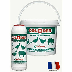 SANITERPEN Résine de colophane en poudre Coloder - Pour volaille et gibier - Seau de 3,5 kg