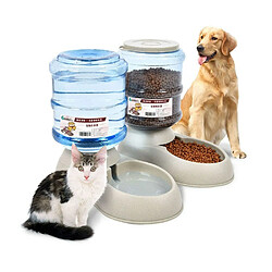 Acheter Universal Alimentateur automatique pour animaux de compagnie 3.8L Fontaine à eau de chat de grande capacité Bouteille d'eau pour animaux de compagnie pour chats et chiens Bol d'alimentation Distributeur d'eau | Fournitures d'alimentation et d'arrosage pour chats