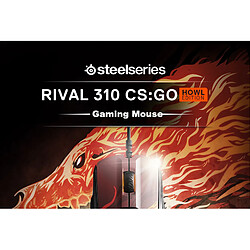 Universal Souris Gaming Original Rival 310 Growling CSGO Souris Gaming | Mouse(Le noir) pas cher