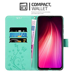 Avis Cadorabo Coque Xiaomi RedMi NOTE 8 Etui en Turquoise